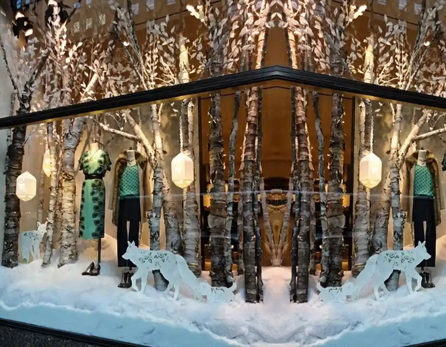 MAĞAZA YILBAŞI SÜSLEME,