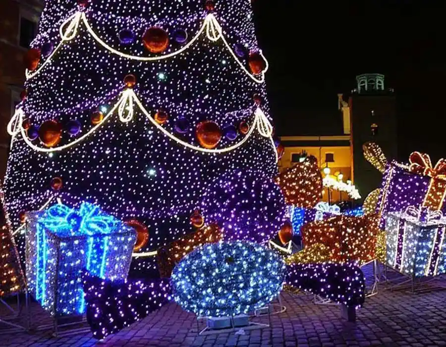 ışıklı çam ağacı imalatı