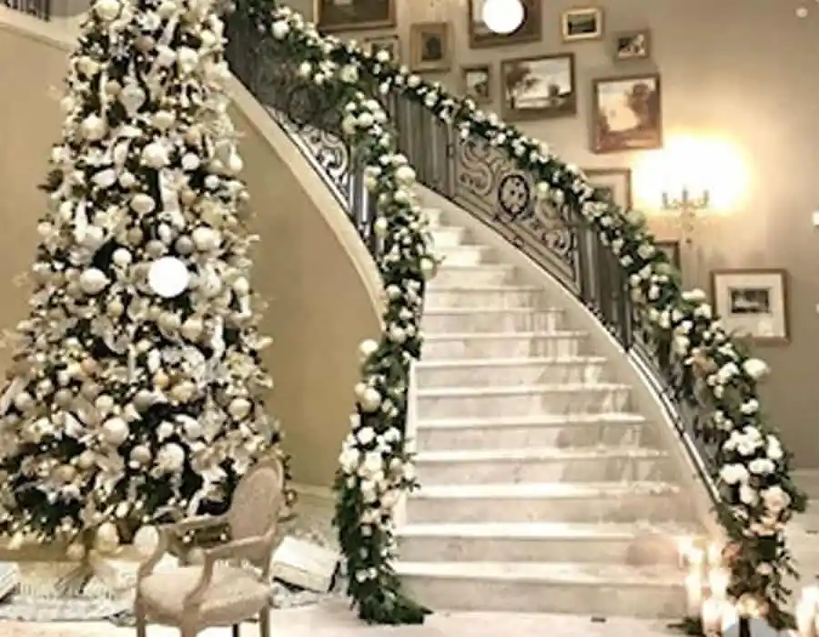 VİLLA YILBAŞI SÜSLEME