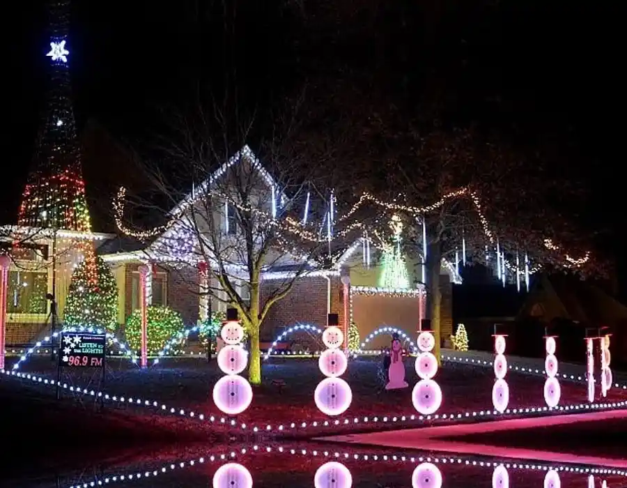 Yılbaşı Ev Işık Süsleme