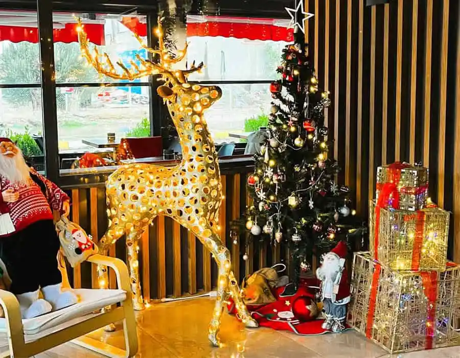 LED Işıklı GeyikDekor