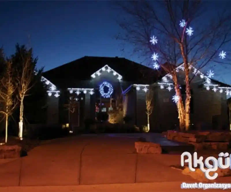 Villa  Yılbaşı Süsleme