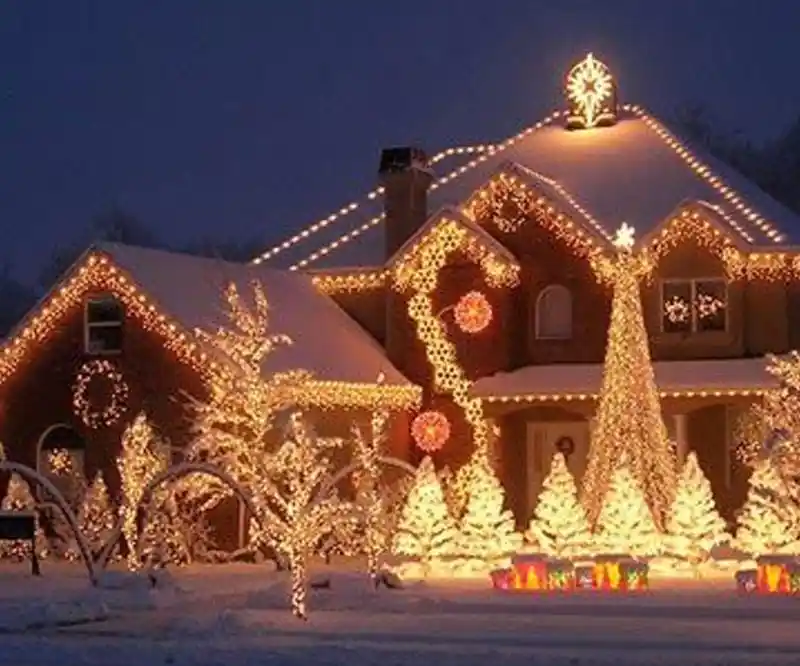 Villa Yılbaşı Işıklandırma