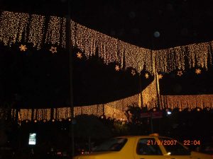 CADDE IŞIK SÜSLEMESİ. CADDE LED SÜSLEMESİ, YILBAŞI CADDE IŞIK SÜSLEMESİ.