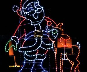 BENZİNLİK IŞIK SÜSLEMESİ