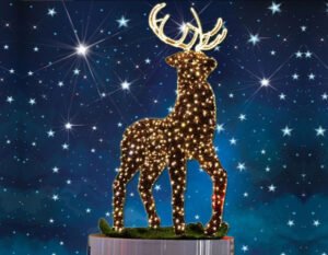 Işıklı Geyik Süslü Model