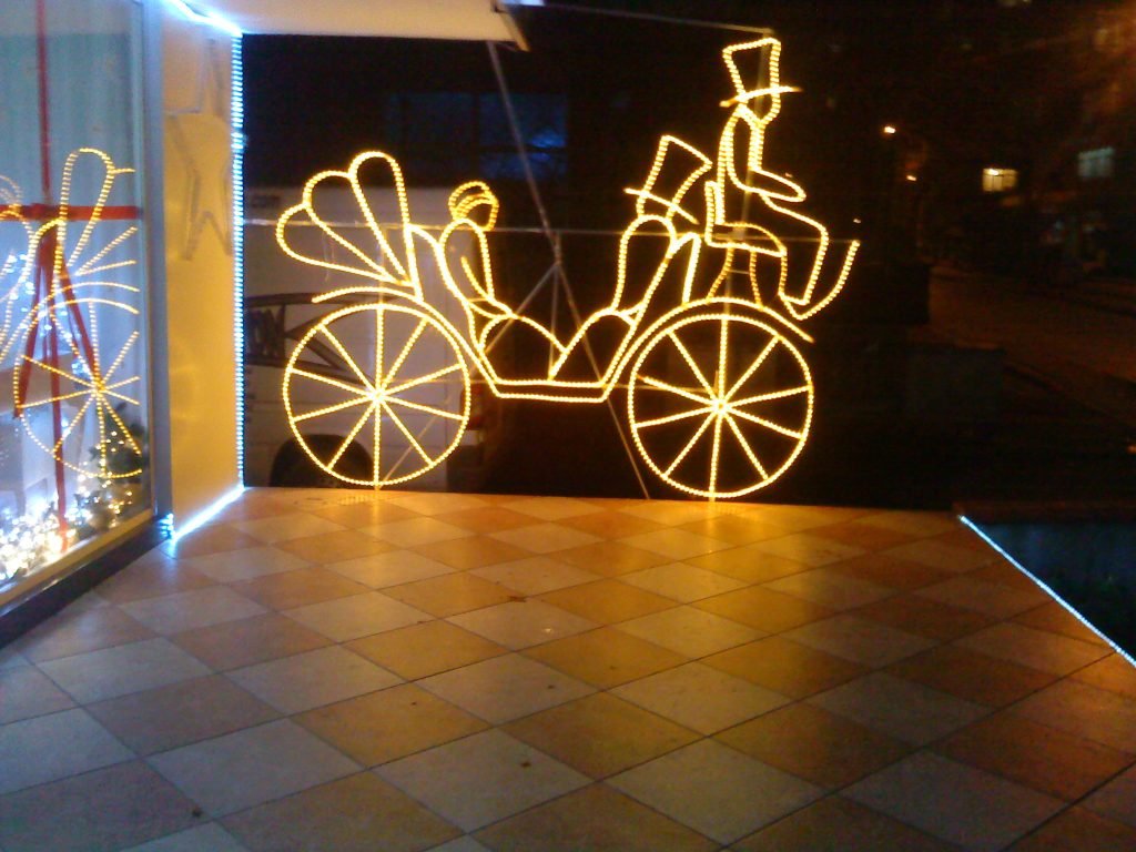 LED IŞIKLI FAYTON DEKORU İMALAT VE SÜSLEMESİ