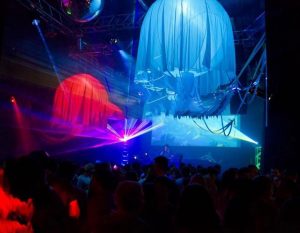 ÜÇ BOYUT DENİZ ANASI IŞIK TASARIM SÜSLEME