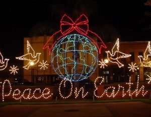 YILBAŞI BENZİNLİK IŞIK SÜSLEMESİ,