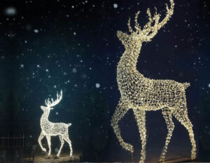 LED Işıklı Tel Geyik