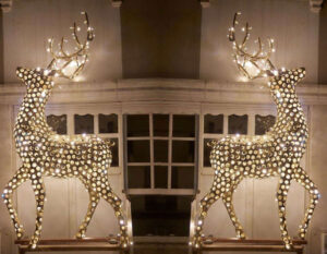 LED Işıklı Yılbaşı Geyik