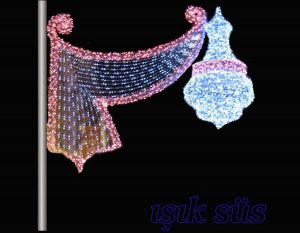 DİREK LED SÜSLEMESİ, IŞIK MOTİF,