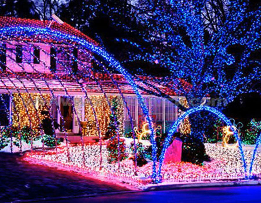 Yılbaşı Otel Işık Süsleme Uygulaması