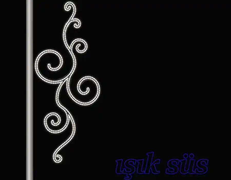 Belediye ışıklı süsleme Belediye ışıklı süsleme