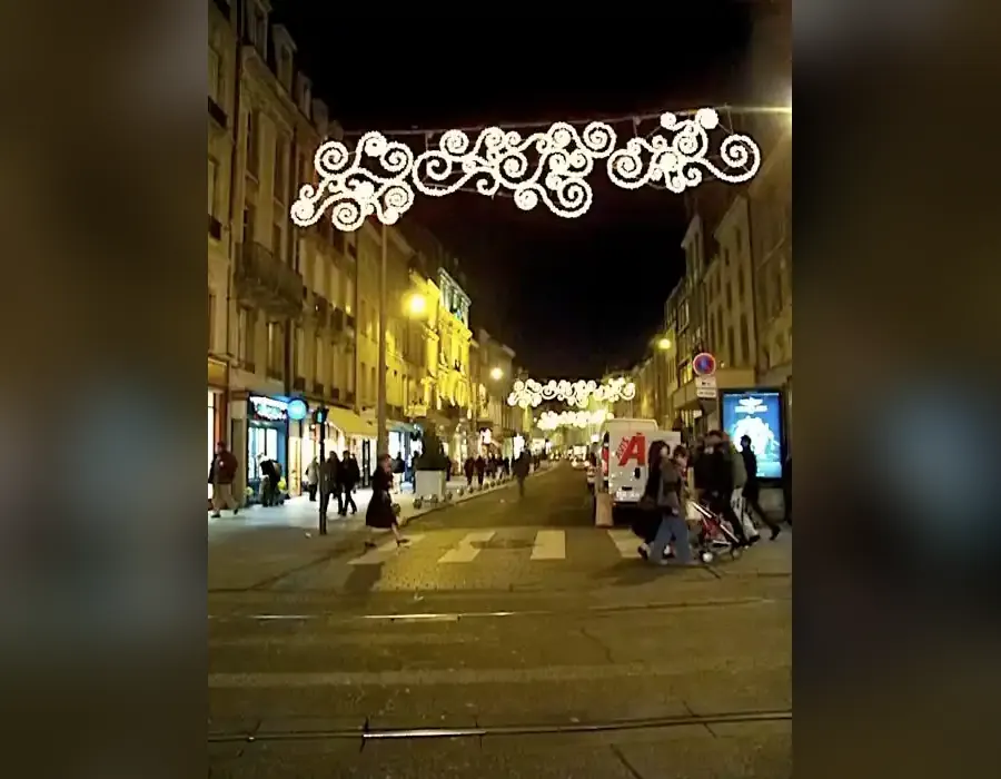 Cadde ışık süsleme Cadde ışık süsleme