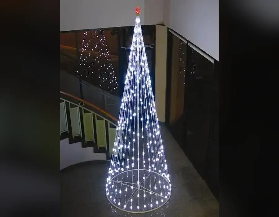Işıklı ağaç dekor imalatı