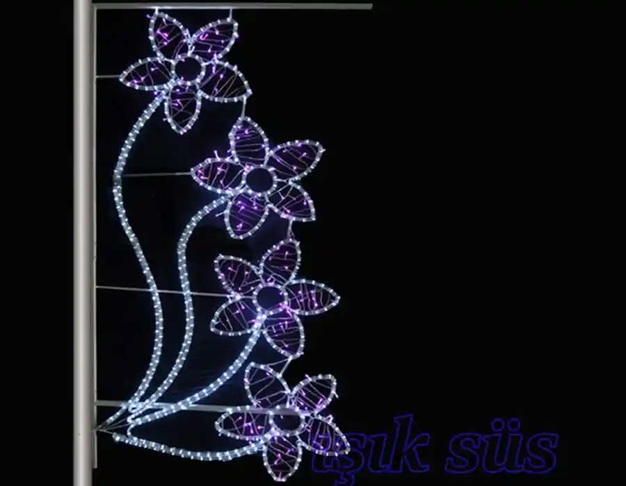 LED MOTİF, DİREK LED MOTİF SÜSLEMESİ,